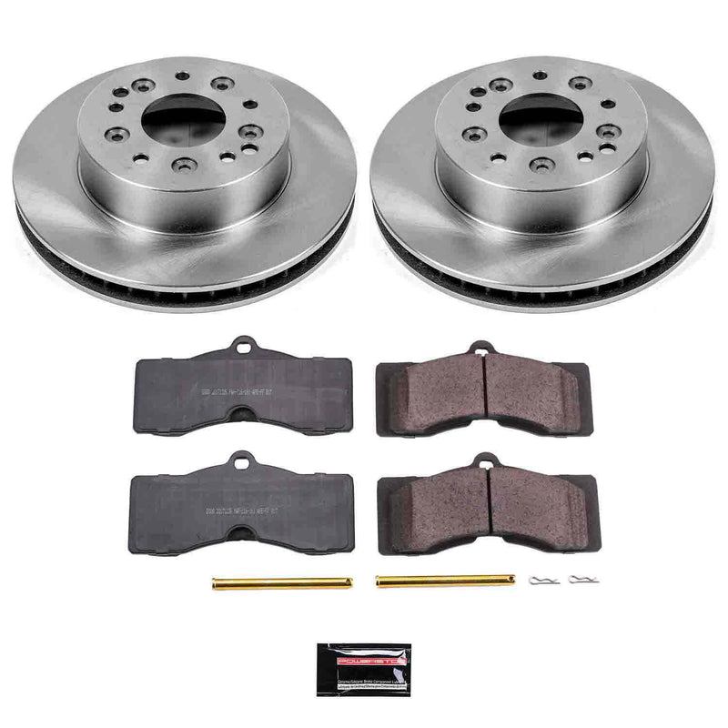 Power Stop KOE2596 Autospecialty - 1-Click Daily Driver Brake Kits (Rear) for 1965-1982 Chevrolet Camaro product image