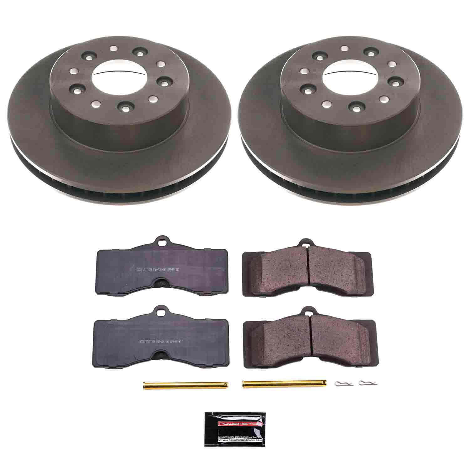 Power Stop KOE2598 Autospecialty - 1-Click Daily Driver Brake Kits (Front) for 1965-1982 Chevrolet Corvette product image