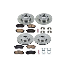 Power Stop KOE2703 Autospecialty - 1-Click Daily Driver Brake Kits (Front And Rear) for 2001 Infiniti I30 product image