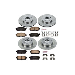 Power Stop KOE2705 Autospecialty - 1-Click Daily Driver Brake Kits (Front And Rear) for 2001 Nissan Maxima product image