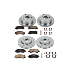 Power Stop KOE2711 Autospecialty - 1-Click Daily Driver Brake Kits (Front And Rear) for 2004-2012 Mitsubishi Eclipse product image