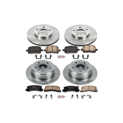 Power Stop KOE2713 Autospecialty - 1-Click Daily Driver Brake Kits (Front And Rear) for 1997-1999 Lexus ES300 product image