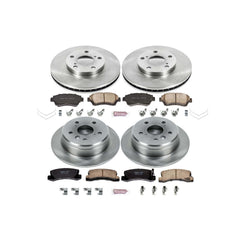 Power Stop KOE2714 Autospecialty - 1-Click Daily Driver Brake Kits (Front And Rear) for 1992-1996 Toyota Camry product image