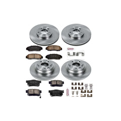 Power Stop KOE2715 Autospecialty - 1-Click Daily Driver Brake Kits (Front And Rear) for 1999-2001 Acura Rl product image