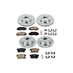 Power Stop KOE2717 Autospecialty - 1-Click Daily Driver Brake Kits (Front And Rear) for 1991-1995 Acura Legend product image