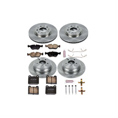 Power Stop KOE2728 Autospecialty - 1-Click Daily Driver Brake Kits (Front And Rear) for 1994-2004 Volvo 850 product image