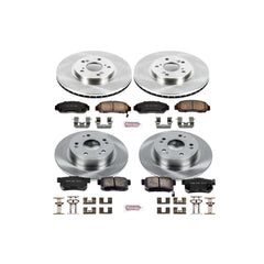 Power Stop KOE2743 Autospecialty - 1-Click Daily Driver Brake Kits (Front And Rear) for 2006-2007 Honda Accord product image