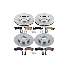 Power Stop KOE2763 Autospecialty - 1-Click Daily Driver Brake Kits (Front And Rear) for 1994-1996 Cadillac Deville product image