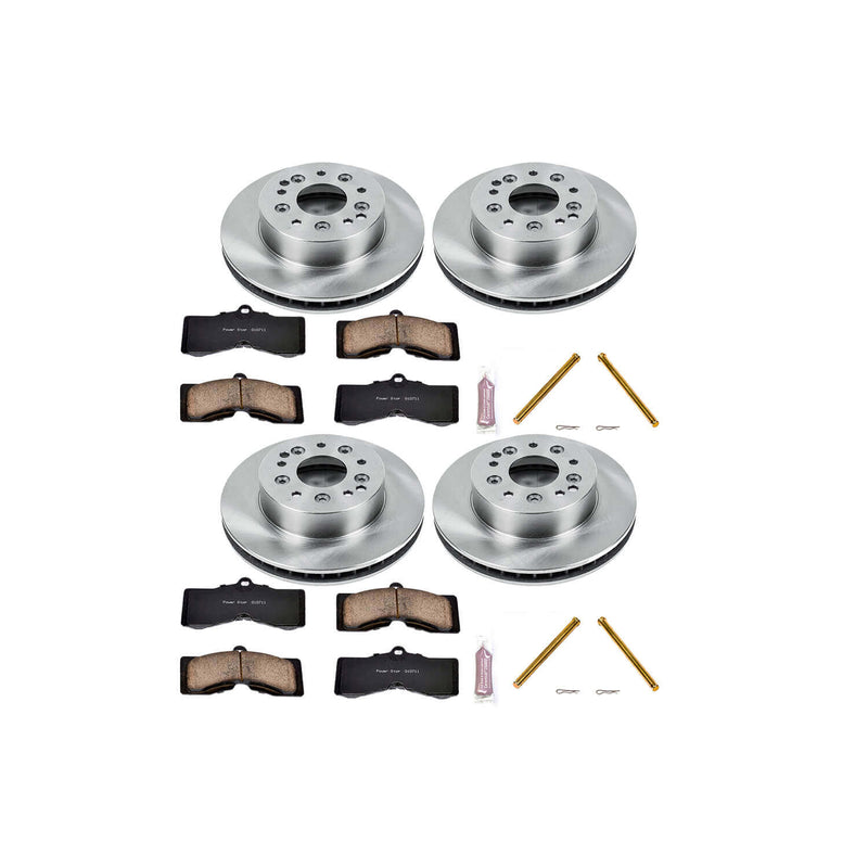 Power Stop KOE2769 Autospecialty - 1-Click Daily Driver Brake Kits (Front And Rear) for 1969 Chevrolet Camaro product image