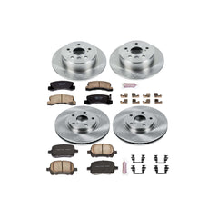 Power Stop KOE2774 Autospecialty - 1-Click Daily Driver Brake Kits (Front And Rear) for 1999-2001 Lexus RX300 product image