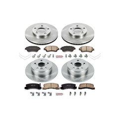 Power Stop KOE2776 Autospecialty - 1-Click Daily Driver Brake Kits (Front And Rear) for 1992-1996 Lexus ES300 product image