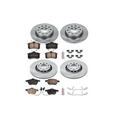 Power Stop KOE2777 Autospecialty - 1-Click Daily Driver Brake Kits (Front And Rear) for 2002-2006 Audi A4 product image