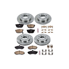 Power Stop KOE2779 Autospecialty - 1-Click Daily Driver Brake Kits (Front And Rear) for 2002-2005 Hyundai Elantra product image