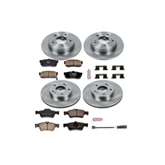 Power Stop KOE2780 Autospecialty - 1-Click Daily Driver Brake Kits (Front And Rear) for 1989-1994 Nissan Maxima product image
