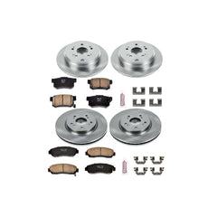 Power Stop KOE2781 Autospecialty - 1-Click Daily Driver Brake Kits (Front And Rear) for 2007-2012 Acura RDX product image