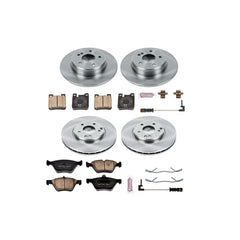 Power Stop KOE2785 Autospecialty - 1-Click Daily Driver Brake Kits (Front And Rear) for 1996-2000 Mercedes-Benz CLK320 product image