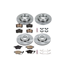 Power Stop KOE2795 Autospecialty - 1-Click Daily Driver Brake Kits (Front And Rear) for 2000-2006 Audi TT Quattro product image