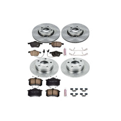 Power Stop KOE2800 Autospecialty - 1-Click Daily Driver Brake Kits (Front And Rear) for 1999-2005 Volkswagen Passat product image
