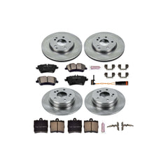 Power Stop KOE2812 Autospecialty - 1-Click Daily Driver Brake Kits (Front And Rear) for 2001-2005 Mercedes-Benz C230 product image