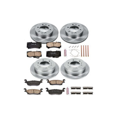 Power Stop KOE2820 Autospecialty - 1-Click Daily Driver Brake Kits (Front And Rear) for 2006-2010 Hummer H3 product image