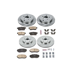 Power Stop KOE2830 Autospecialty - 1-Click Daily Driver Brake Kits (Front And Rear) for 2007-2009 Ford Edge product image