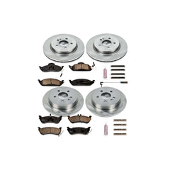 Power Stop KOE2833 Autospecialty - 1-Click Daily Driver Brake Kits (Front And Rear) for 1998-2005 Mercedes-Benz ML320 product image