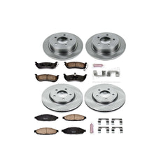 Power Stop KOE2838 Autospecialty - 1-Click Daily Driver Brake Kits (Front And Rear) for 2004-2008 Chrysler Pacifica product image
