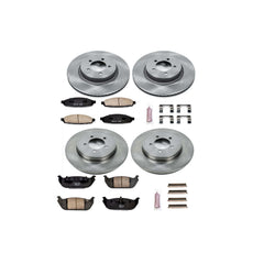 Power Stop KOE2839 Autospecialty - 1-Click Daily Driver Brake Kits (Front And Rear) for 2003-2005 Lincoln Aviator product image