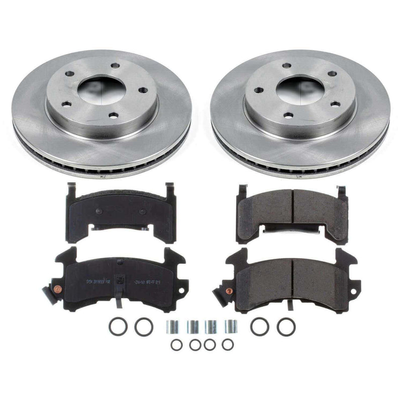 Power Stop KOE2847 Autospecialty - 1-Click Daily Driver Brake Kits (Front And Rear) for 1979-1985 Oldsmobile Toronado product image