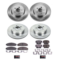 Power Stop KOE2853 Autospecialty - 1-Click Daily Driver Brake Kits (Front And Rear) for 2005-2023 Chrysler 300 product image