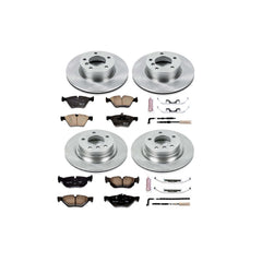 Power Stop KOE2890 Autospecialty - 1-Click Daily Driver Brake Kits (Front And Rear) for 2006 BMW 325I product image