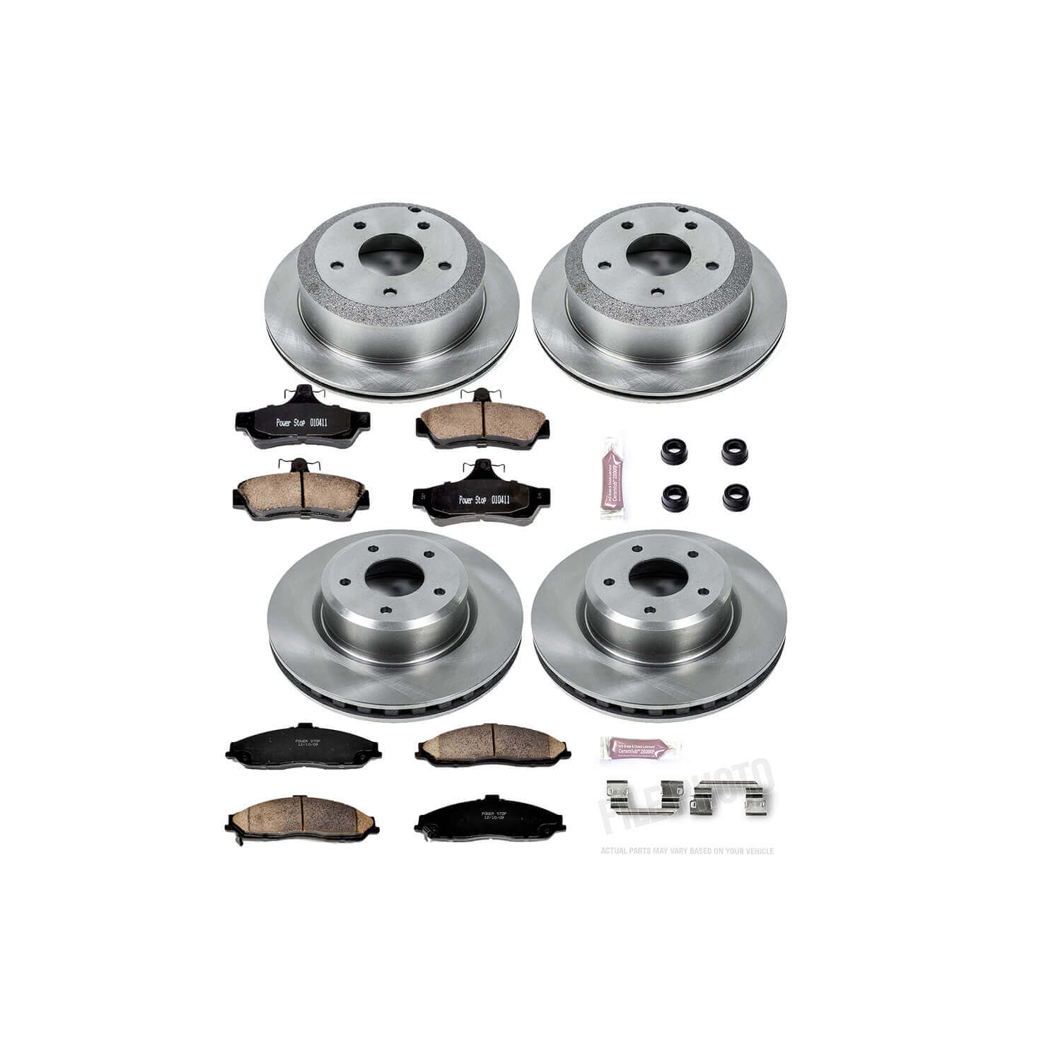 Power Stop KOE2893 Autospecialty - 1-Click Daily Driver Brake Kits (Front And Rear) for 2005-2006 Pontiac Gto product image
