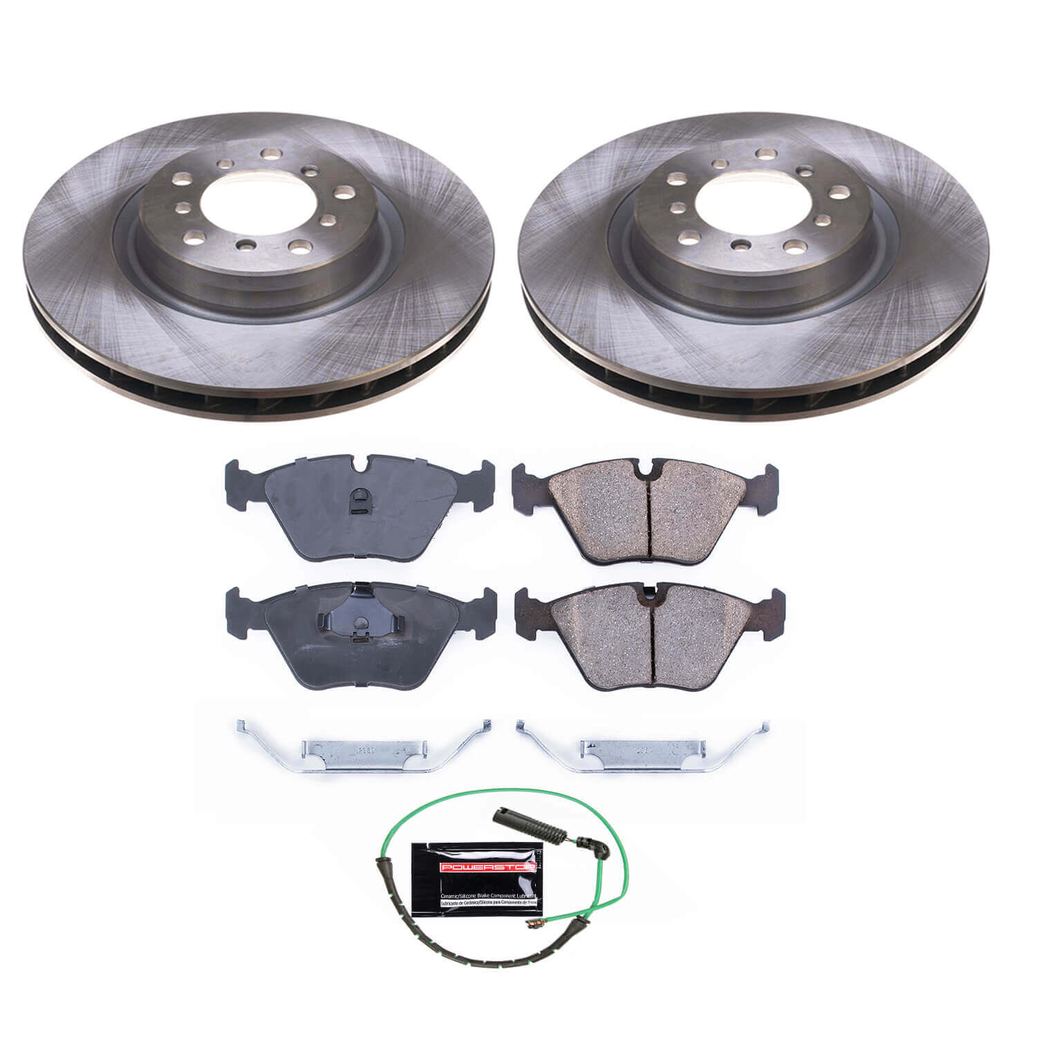 Power Stop KOE2903 Autospecialty 1-Click Daily Driver Front Pad And Rotor Kit for 2001-2006 BMW M3 product image