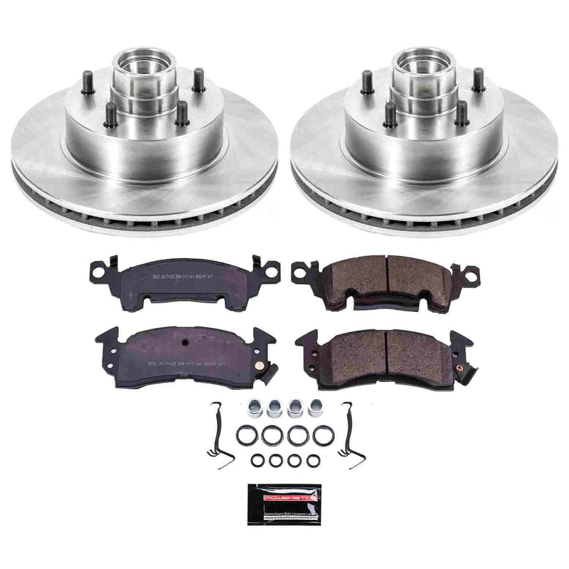 Power Stop KOE2908 Autospecialty - 1-Click Daily Driver Brake Kits (Front) for 1978-1990 Buick Electra product image