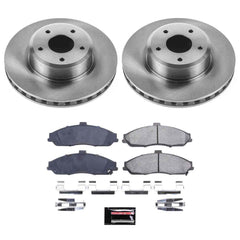 Power Stop KOE2912 Autospecialty - 1-Click Daily Driver Brake Kits (Front) for 2005-2006 Pontiac Gto product image