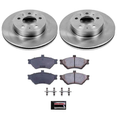 Power Stop KOE2917 Autospecialty - 1-Click Daily Driver Brake Kits (Front) for 1995-1997 Ford Crown Victoria product image