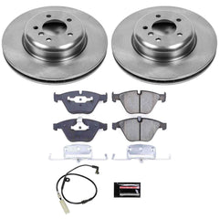 Power Stop KOE2918 Autospecialty - 1-Click Daily Driver Brake Kits (Front) for 2004-2010 BMW 535I product image