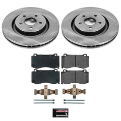 Power Stop KOE2924 Autospecialty - 1-Click Daily Driver Brake Kits (Front) for 2006-2010 Jeep Grand Cherokee product image