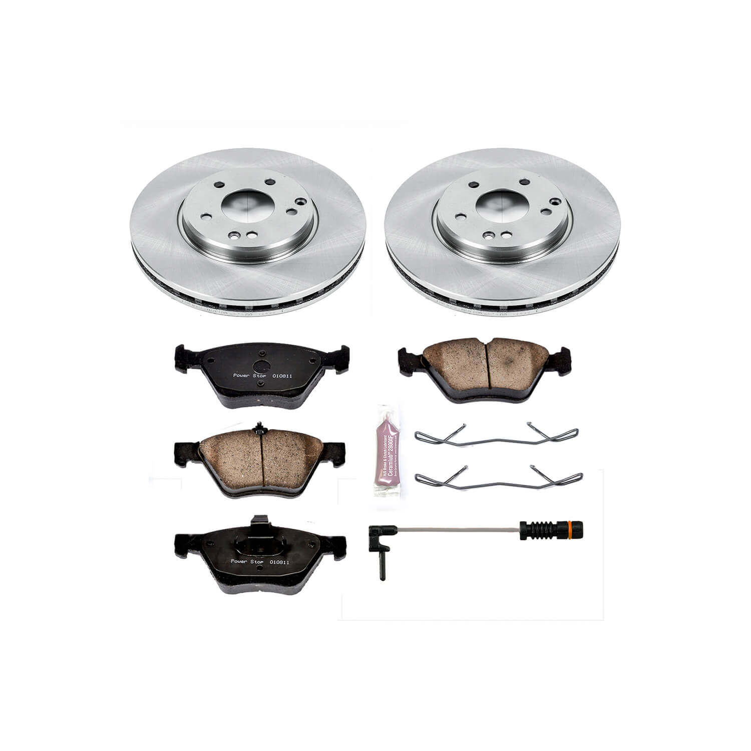 Power Stop KOE2926 Autospecialty - 1-Click Daily Driver Brake Kits (Front) for 1996-2008 Chrysler Crossfire product image