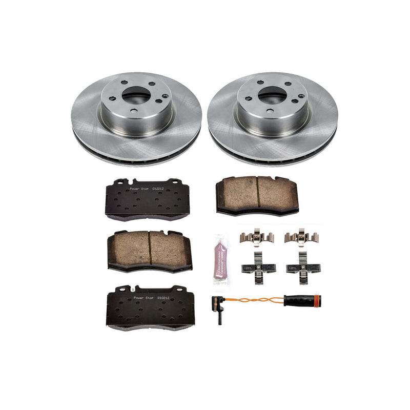 Power Stop KOE2932 Autospecialty - 1-Click Daily Driver Brake Kits (Front) for 2002-2006 Mercedes-Benz CL500 product image