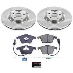 Power Stop KOE2934 Autospecialty 1-Click Daily Driver Front Brake Kit for 2004-2009 Audi S4 product image