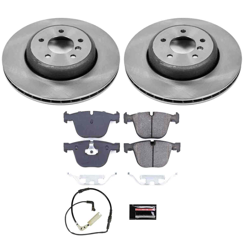Power Stop KOE2940 Autospecialty - 1-Click Daily Driver Brake Kits (Rear) for 2004-2010 BMW 535I product image