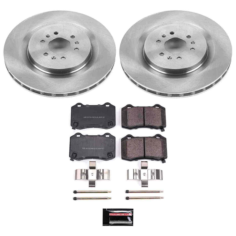 Power Stop KOE2945 Autospecialty - 1-Click Daily Driver Brake Kits (Rear) for 2004-2011 Cadillac Cts product image