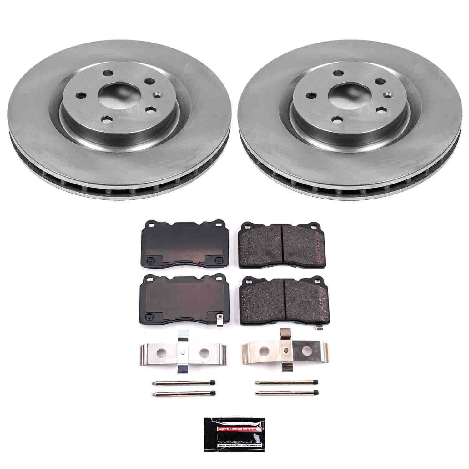 Power Stop KOE2948 Autospecialty - 1-Click Daily Driver Brake Kits (Front) for 2009-2013 Buick Regal product image