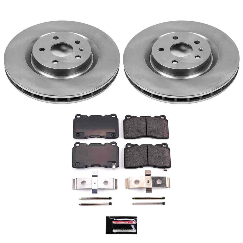 Power Stop KOE2948 Autospecialty - 1-Click Daily Driver Brake Kits (Front) for 2009-2013 Buick Regal product image
