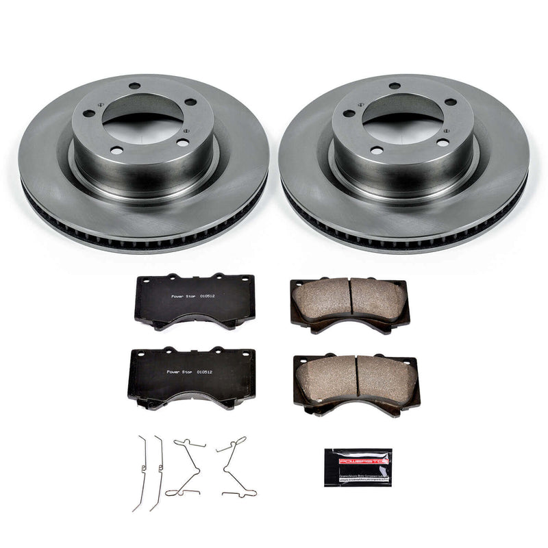 Power Stop KOE2952 Autospecialty - 1-Click Daily Driver Brake Kits (Front) for 2007-2022 Lexus LX570 product image