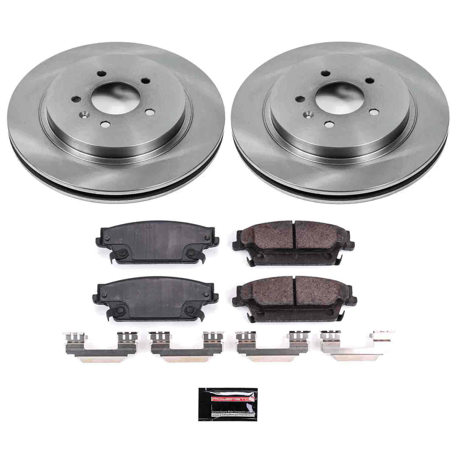 Power Stop KOE2958 Autospecialty - 1-Click Daily Driver Brake Kits (Rear) for 2005-2011 Cadillac Cts product image
