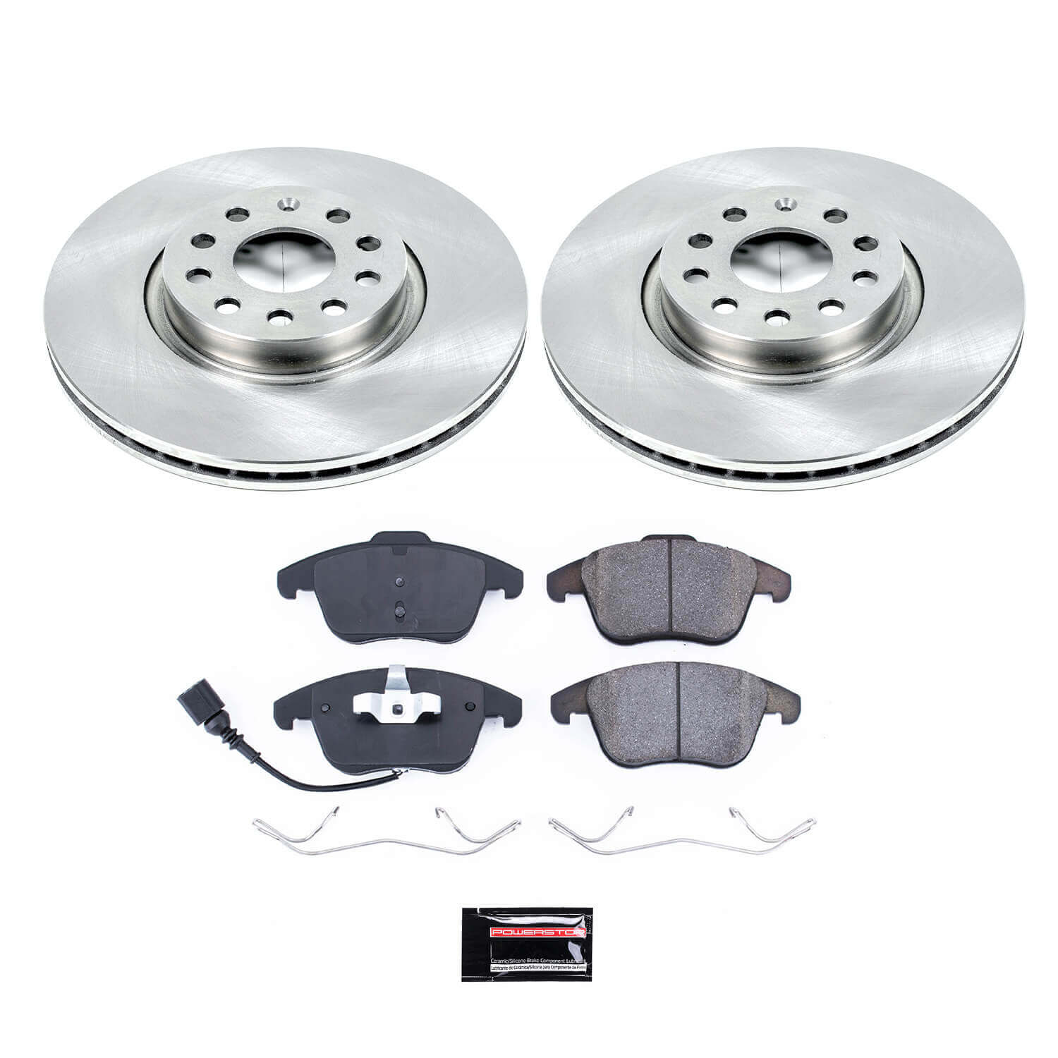 Power Stop KOE2963 Autospecialty - 1-Click Daily Driver Brake Kits (Front) for 2009-2020 Audi Q3 product image
