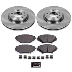 Power Stop KOE2964 Autospecialty - 1-Click Daily Driver Brake Kits (Front) for 2004-2008 Mazda RX-8 product image