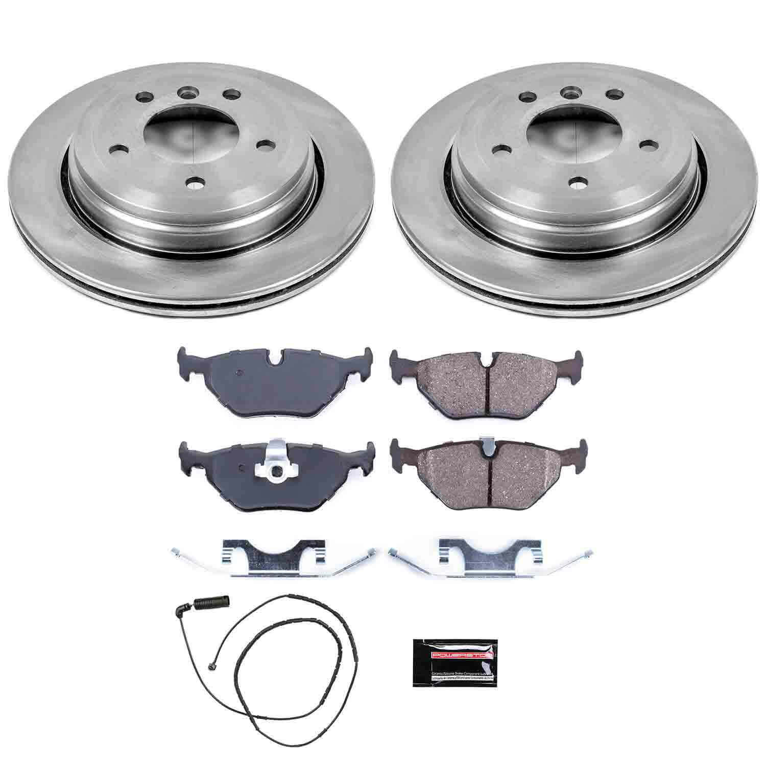 Power Stop KOE2970 Autospecialty - 1-Click Daily Driver Brake Kits (Rear) for 2001-2005 BMW 325XI product image